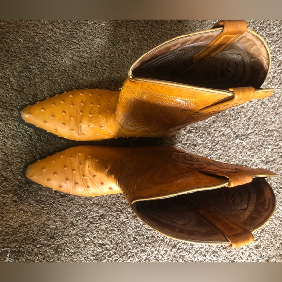 REYME OSTRICH LEATHER WESTERN BOOTS - Picture 5 of 8